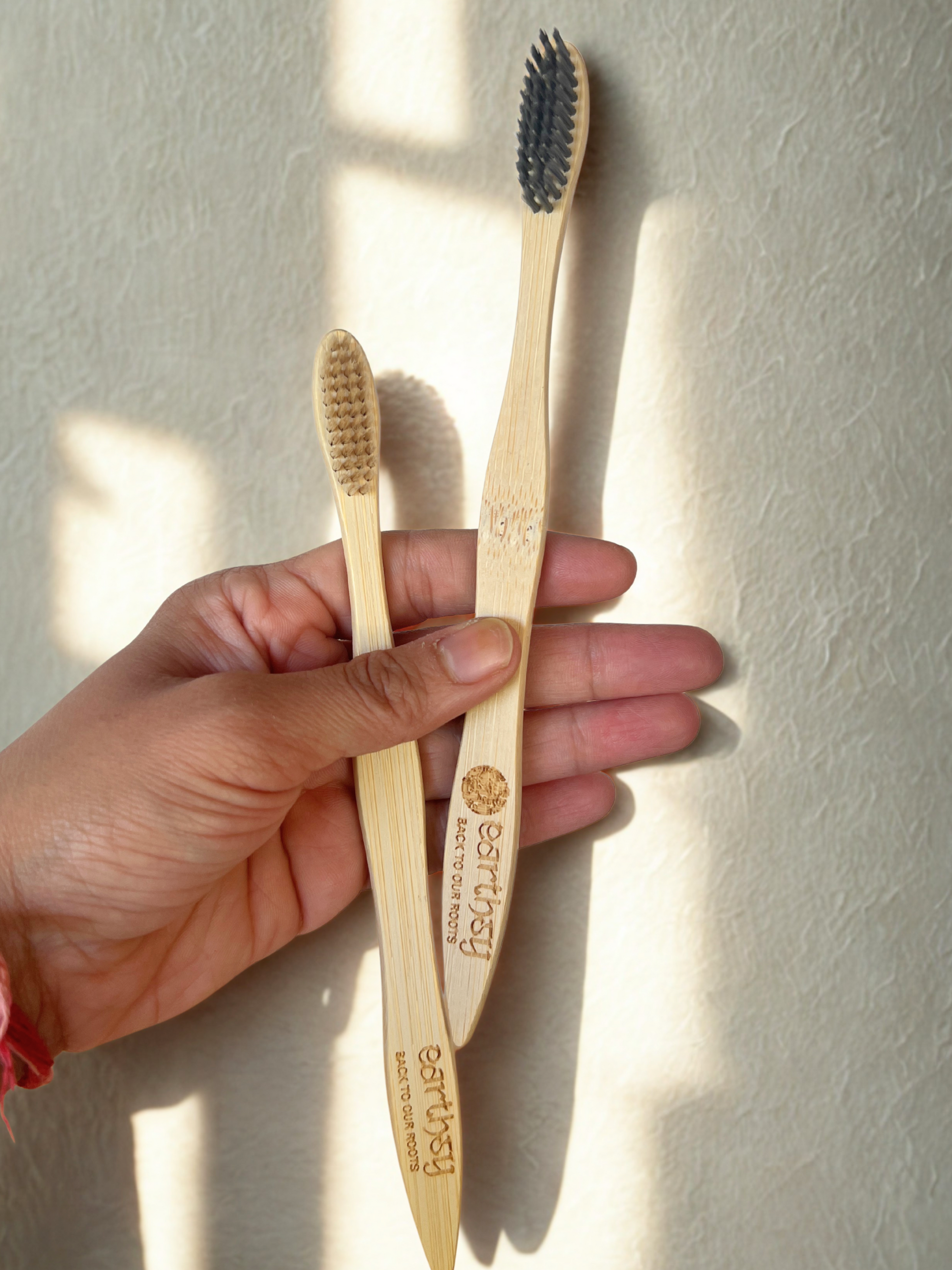 Bamboo Toothbrushes (Set of 2)