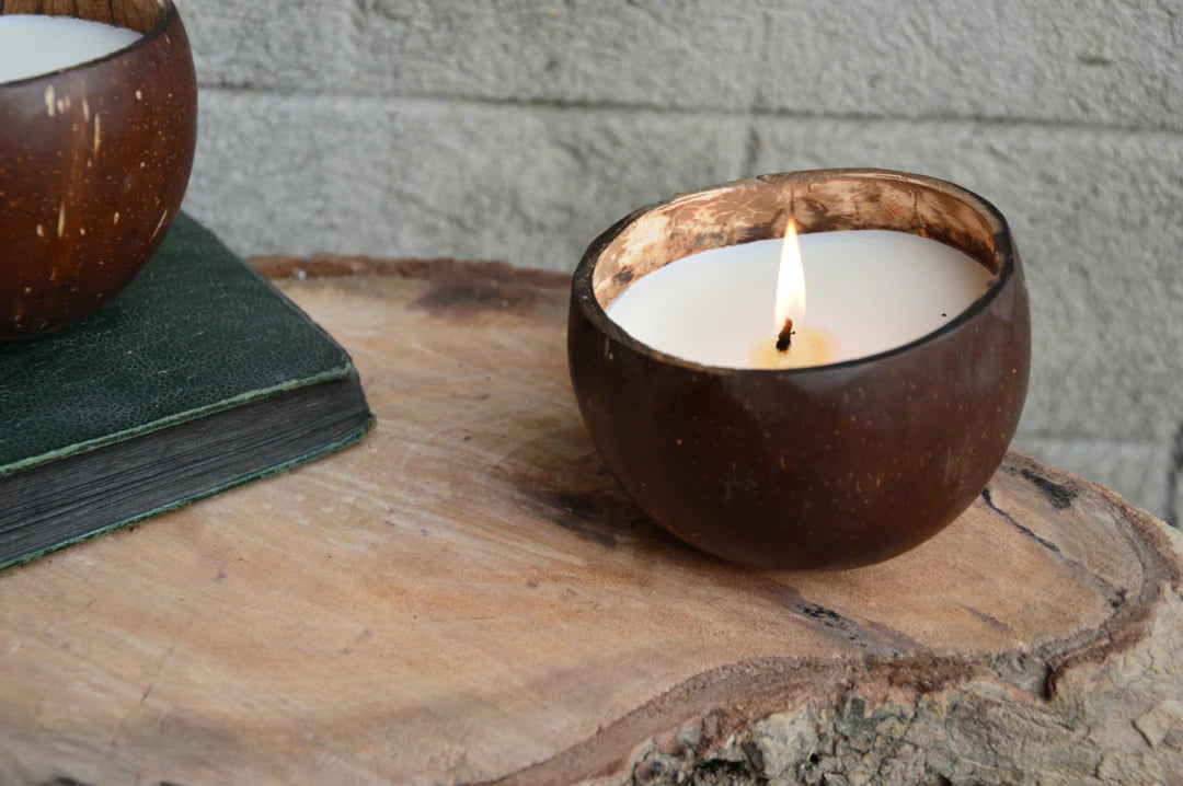 Coconut Shell Soy Wax Candles