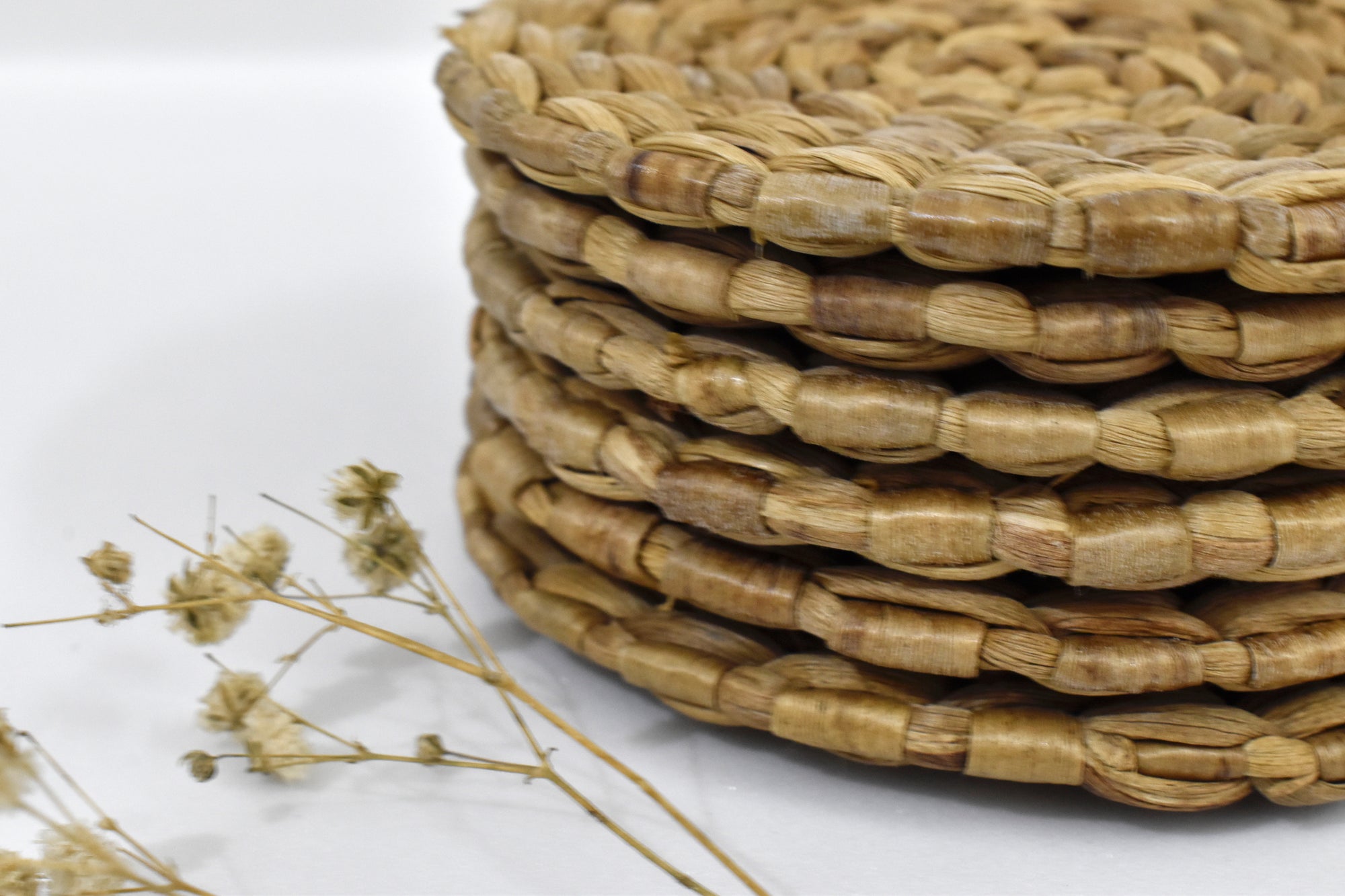 Water Hyacinth Coasters