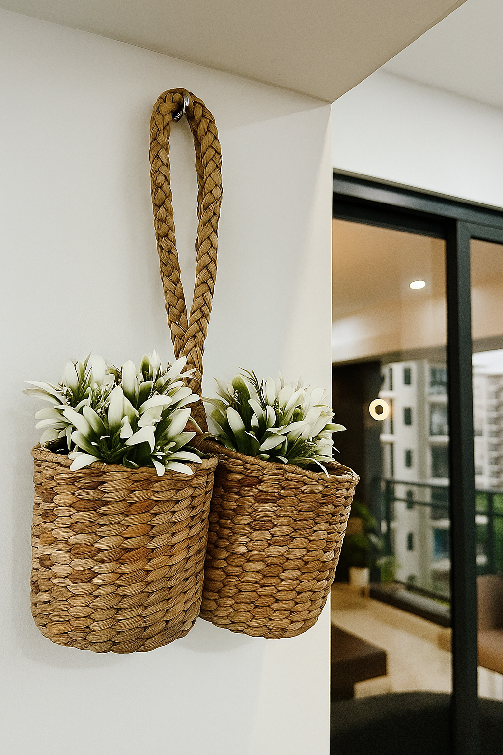 Water Hyacinth Hanging Planters