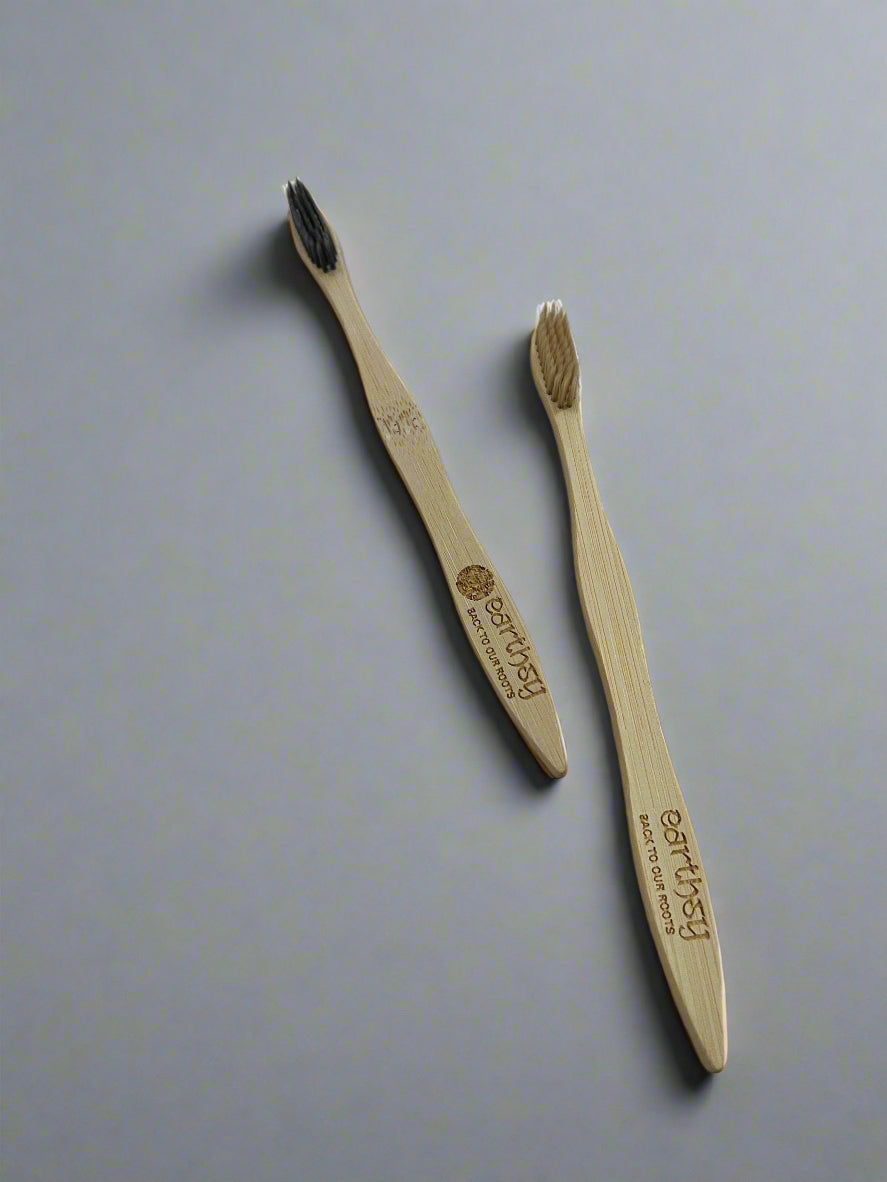 Bamboo Toothbrushes (Set of 2)