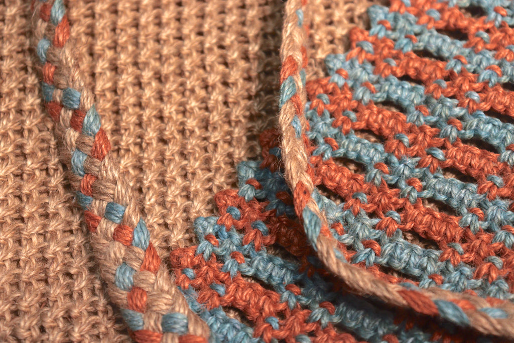 Jute Macrame Long Sleeve Sling Bag