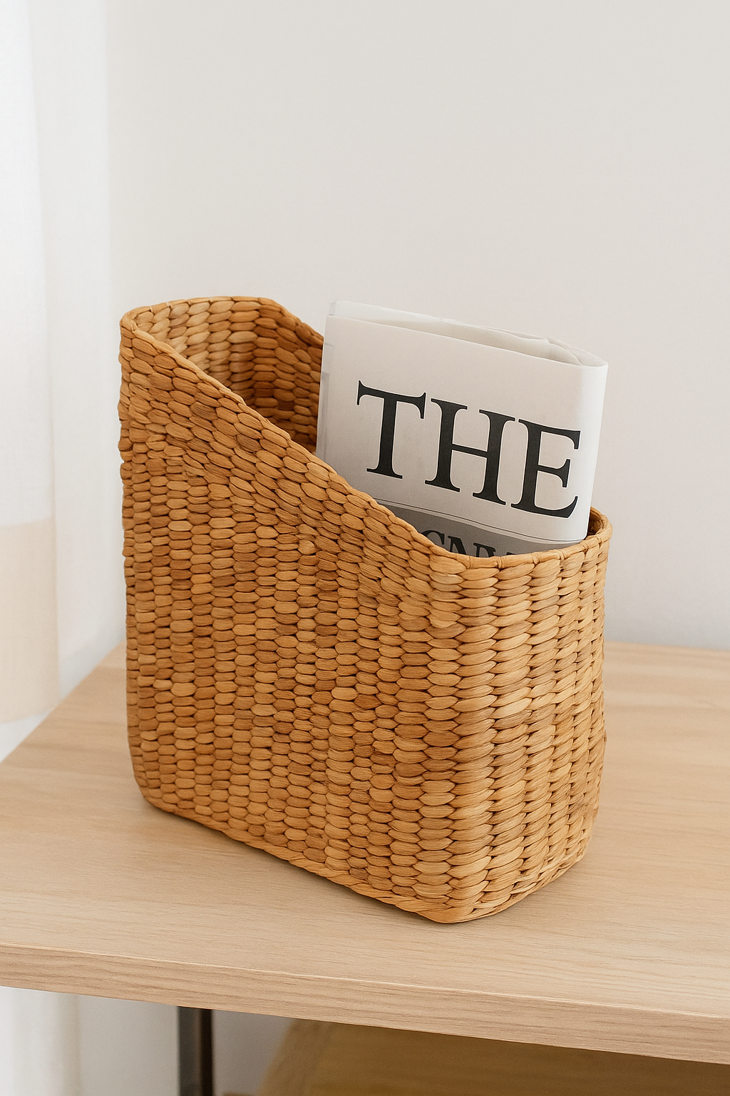Water Hyacinth Magazine Holder