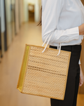 Water Hyacinth and Jute Tiffin Bag