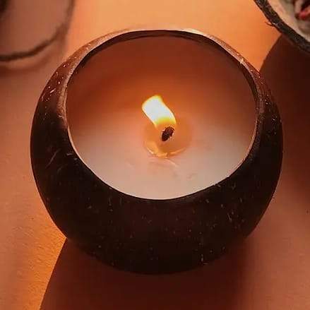 Coconut Shell Soy Wax Candles