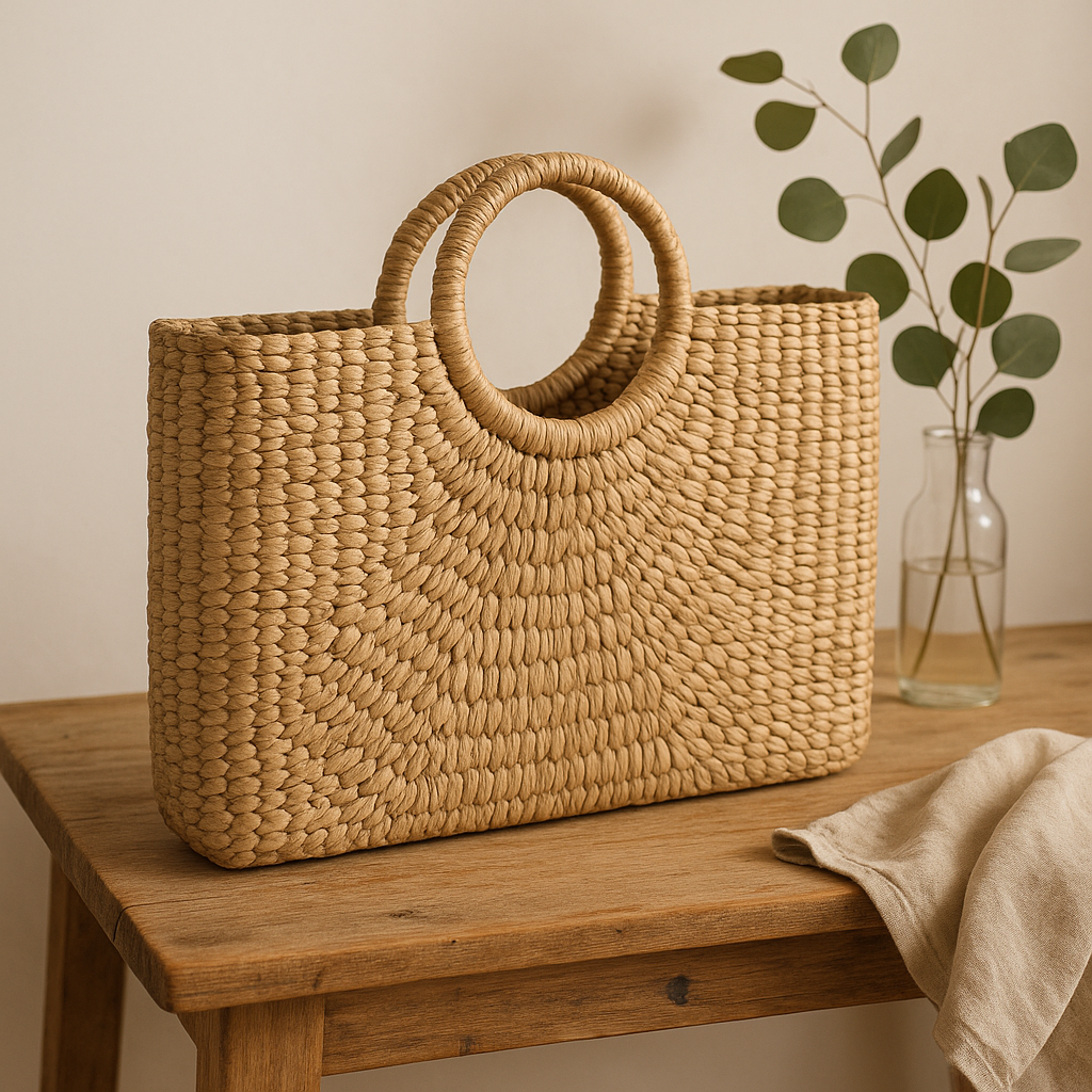 Water Hyacinth Shopping Bag