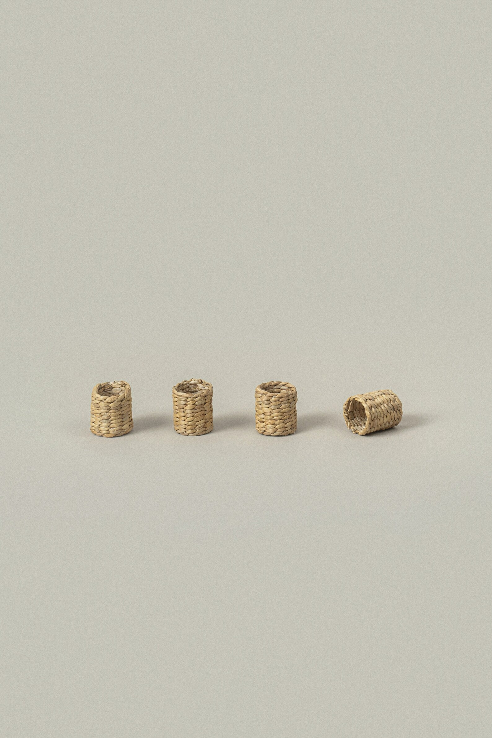 Water Hyacinth Napkin Rings ( set of 4)