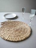 Water Hyacinth Round Placemat