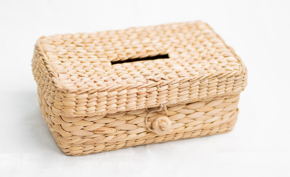 Water Hyacinth Tissue Box