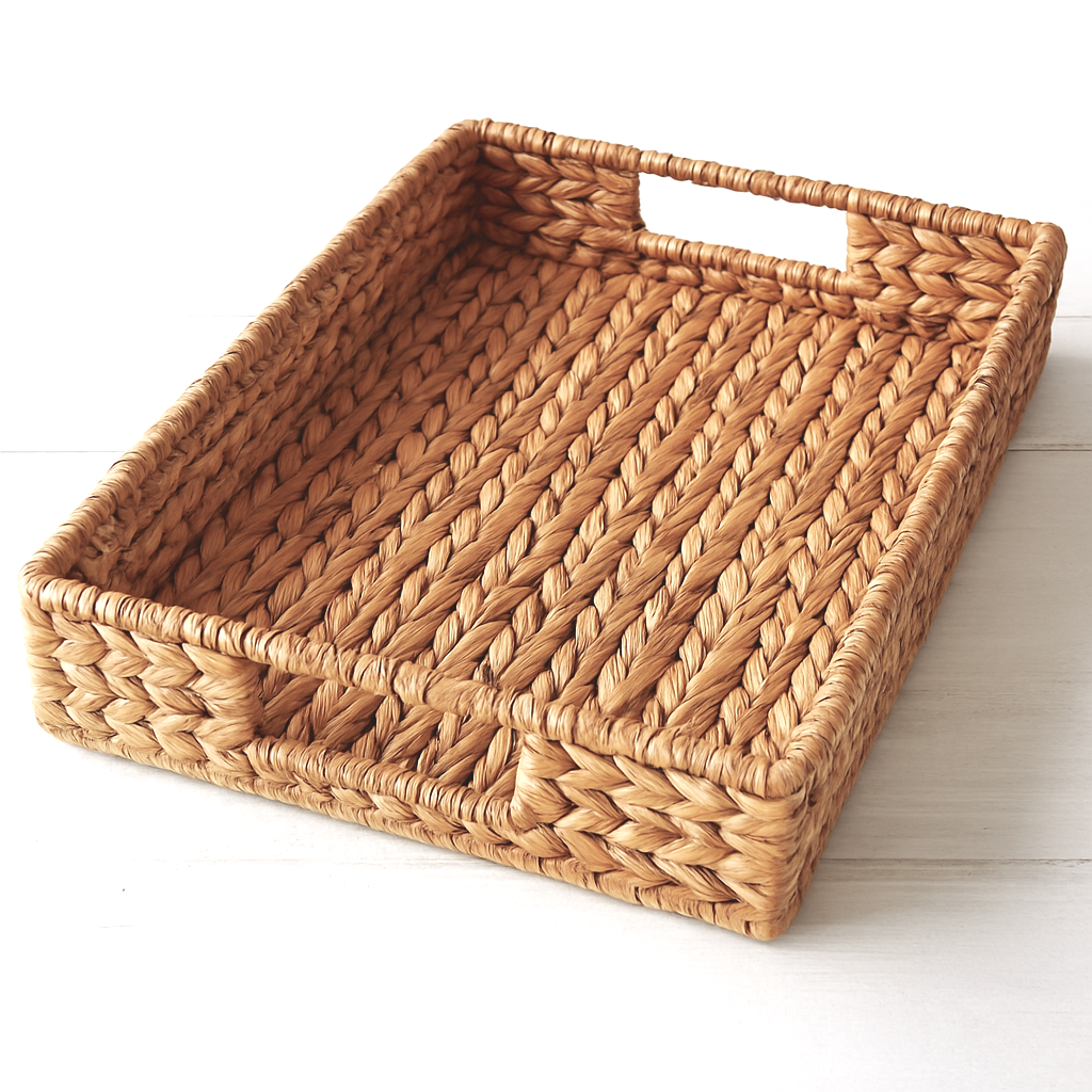 Water Hyacinth Rectangular Tray