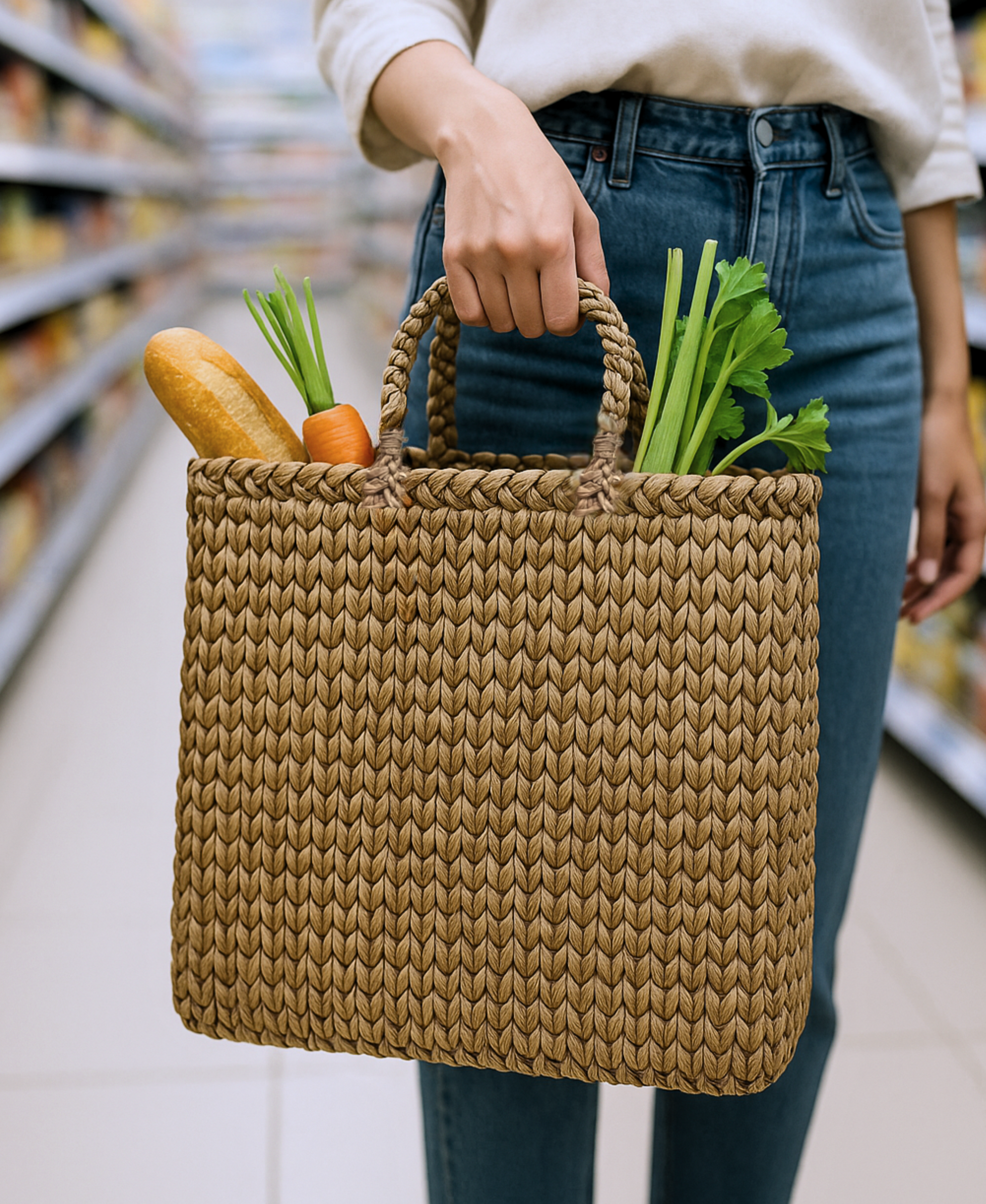 Water Hyacinth Everyday Tote